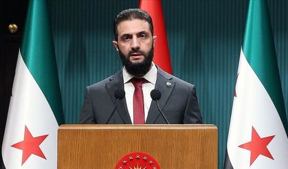 Şara: Suriye’de yeniden imar dönemi başladı