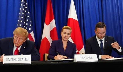 Grönland için imzalar atıldı