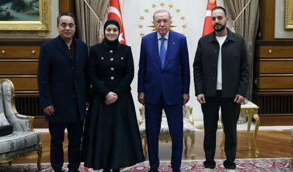 Cumhurbaşkanı Erdoğan, Hind Rajab'ın ailesini kabul etti