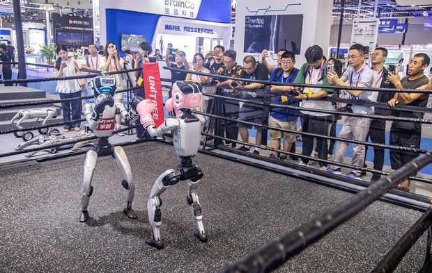 Yapay zekadan robot köpeklere: Akıllı endüstrinin vitrini Çin'de