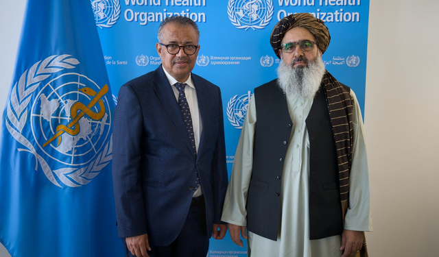 DSÖ Genel Direktörü, Afgan yetkili ile bir araya geldi
