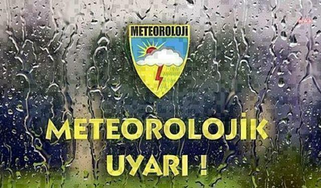 Meteoroloji uyardı: 9 ilde yerel kuvvetli yağış bekleniyor