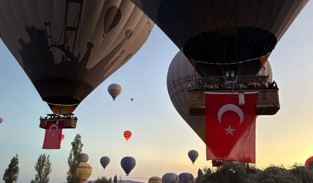 Kapadokya, Ramazan Bayramı tatilinde binlerce ziyaretçi ağırladı