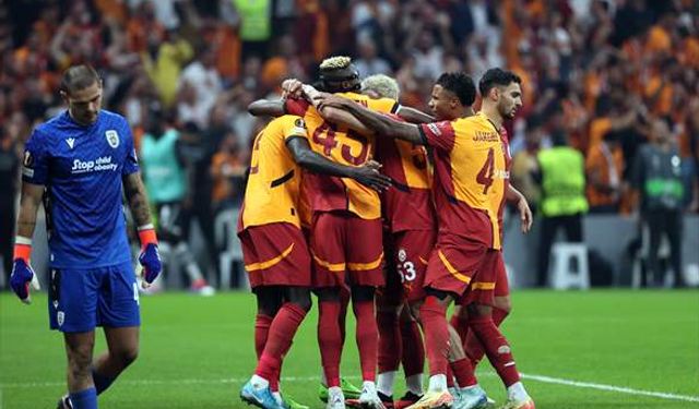 Galatasaray Avrupa Ligi'ne galibiyetle başladı