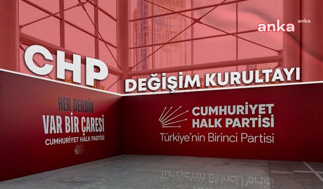 CHP'de olağanüstü kurultay: Tüzük Komisyonu'nun hazırladığı metin oylanıyor