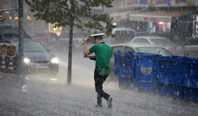 İstanbul için sağanak uyarısı