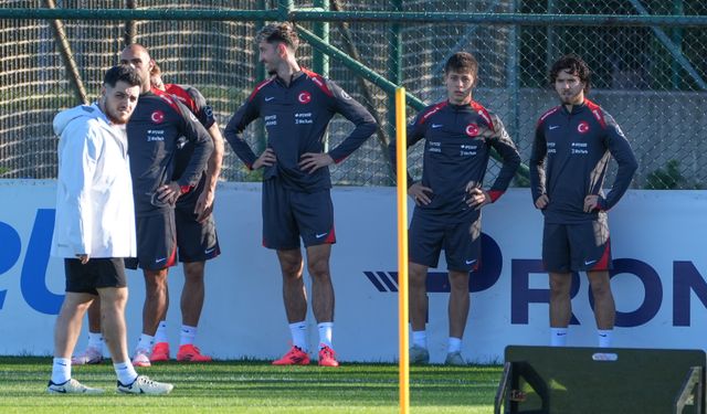 A Milli Futbol Takımı, İzlanda maçının hazırlıklarına başladı