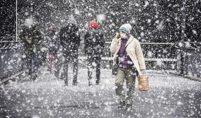 Flaş: Meteoroloji'den birçok kente sağanak, fırtına ve kar yağışı uyarısı