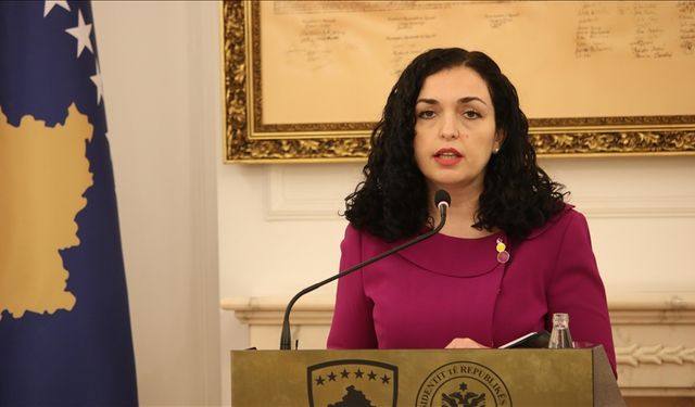 Kosova Cumhurbaşkanı Osmani'den, Erdoğan'a bayram tebriği