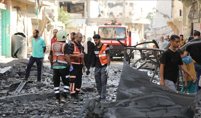 İsrail Gazze’de sivilleri ve kurtarma ekiplerini hedef aldı: 13 ölü, çok sayıda yaralı