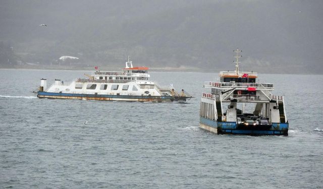 Çanakkale Boğaz hattında bazı seferler iptal edildi