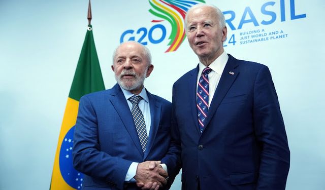 Biden ve Lula da Silva, G20 Liderler Zirvesi'nde Amerika kıtasındaki sorunları görüştü