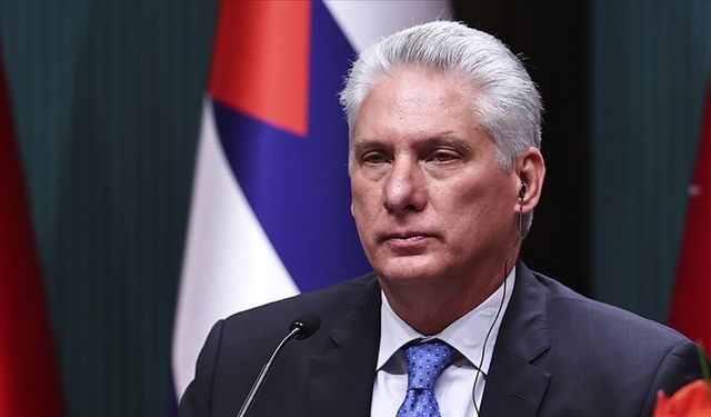 Küba lideri Canel'den İsrail ve ABD'ye 'Gazze tepkisi'