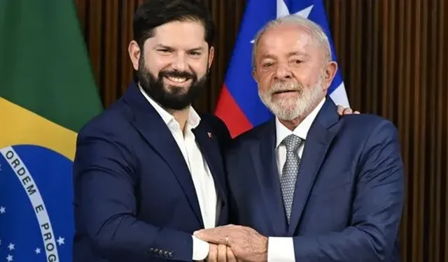 Lula da Silva, mevkidaşı Boric ile görüştü