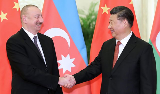Xi Jinping, Aliyev ile görüştü