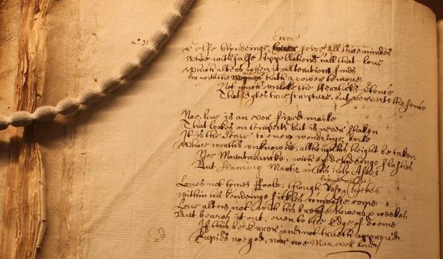 Shakespeare’in gizli sonesi bulundu