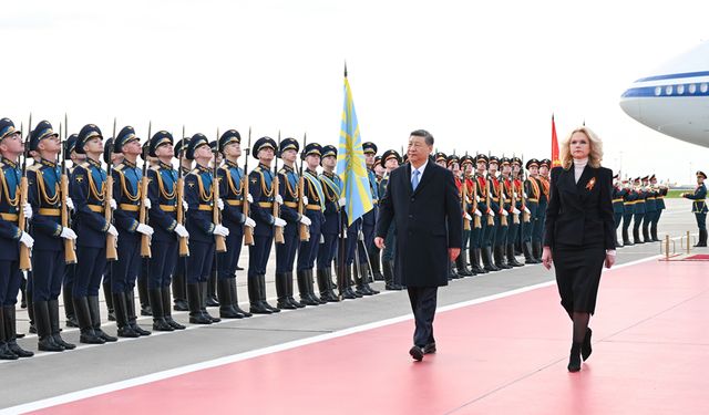 Cumhurbaşkanı Xi Jinping Moskova’da