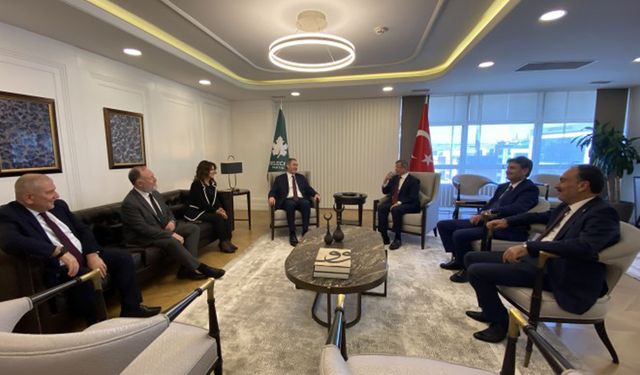 DEM Parti'den Gelecek Partisine ziyaret