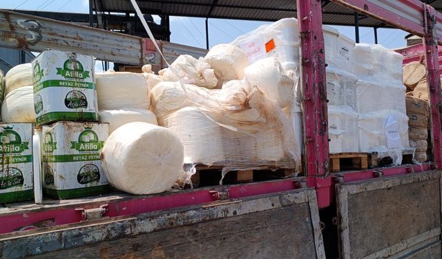 İzmir'de tüketime uygun olmayan 7 ton peynir imha edildi
