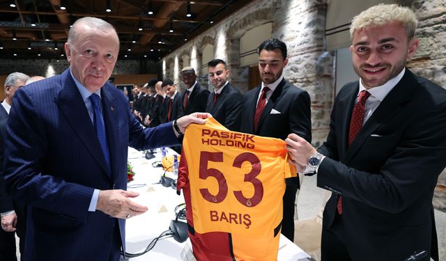 Cumhurbaşkanı Erdoğan’dan Galatasaray’a kabul