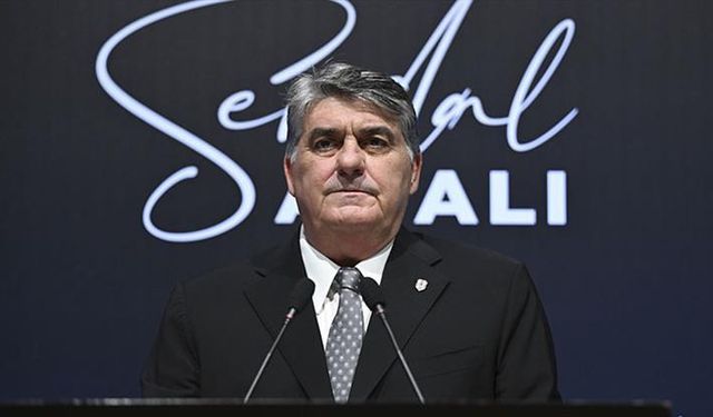 Beşiktaş'ta yeniden başkanlığa seçilen Serdal Adalı'dan teşekkür açıklaması