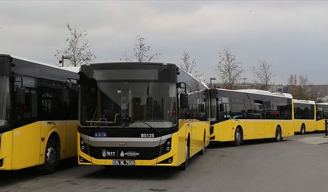 İETT Özel Halk Otobüsleri tekrar seferlere başladı