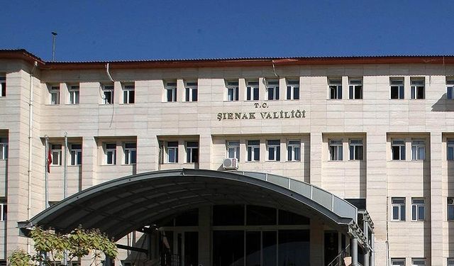 Şırnak'ta bazı bölgeler, ‘Geçici özel güvenlik bölgesi’ ilan edildi
