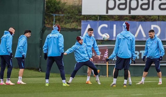 Trabzonspor, finalin hazırlıklarını tamamladı