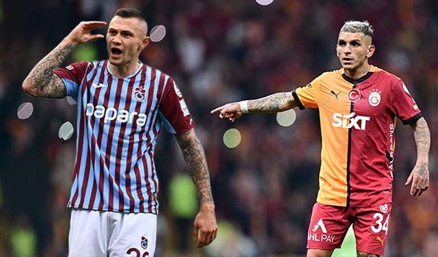 Süper Lig'de dev maç: Trabzonspor - Galatasaray