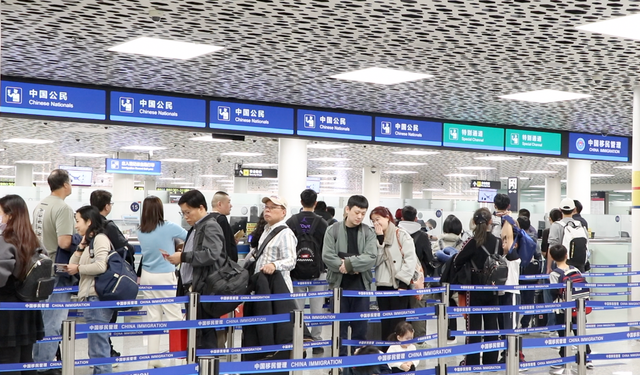 Shenzhen Havalimanı’nda yabancı yolcu sayısı yüzde 54 arttı