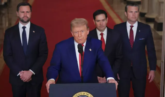 Trump: ABD'nin saldırısıyla İran'daki 3 nükleer tesis tamamen yıkıldı