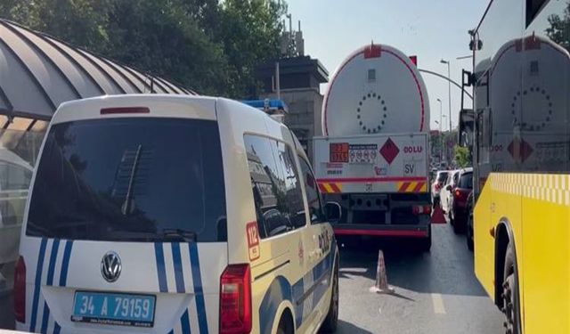 Eyüpsultan’da yakıt tankerinin çarptığı yaya hayatını kaybetti