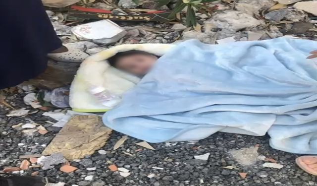 Güngören'de boş arazide 3 aylık bebek bulundu