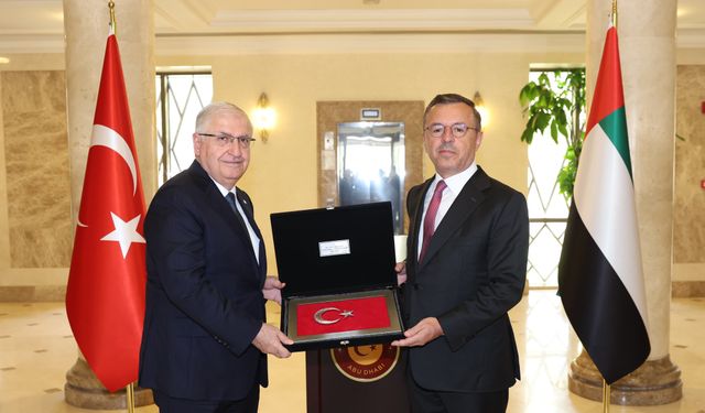 Bakan Güler, Abu Dabi Büyükelçiliğini ziyaret etti