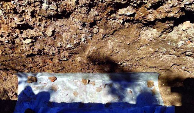 Altyapı çalışmasında 1500 yıllık mozaik bulundu