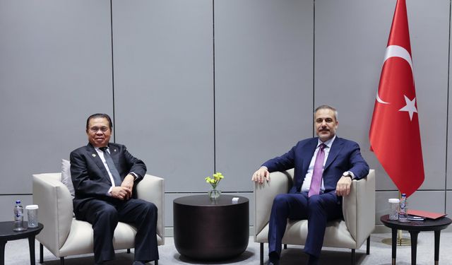 Bakan Fidan, Moro lideri İbrahim’i kabul etti