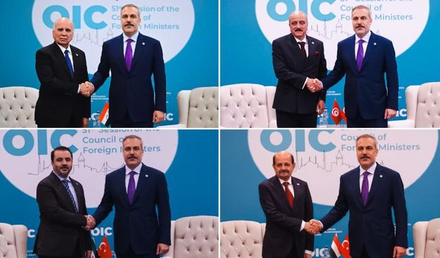 Bakan Fidan'dan diplomasi trafiği