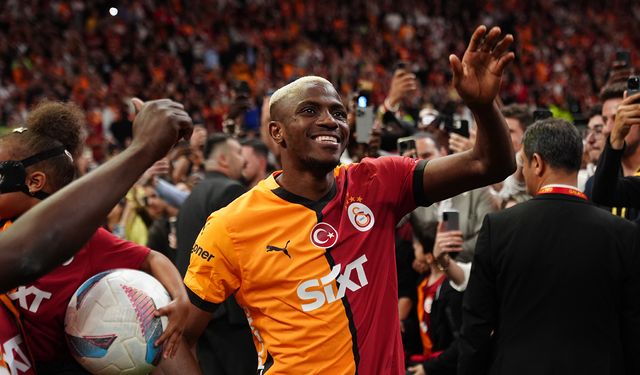 Galatasaray'a Osimhen müjdesi