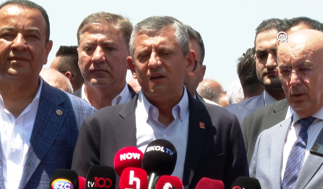 CHP Genel Başkanı Özgür Özel, açıklamalarda bulundu