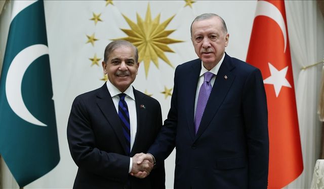 Cumhurbaşkanı Erdoğan, Pakistan Başbakanı Şerif ile görüştü
