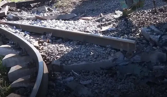 Rusya'nın Voronej bölgesindeki demir yolunda patlama meydana geldi