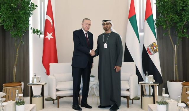 Cumhurbaşkanı Erdoğan Al Nahyan ile görüştü