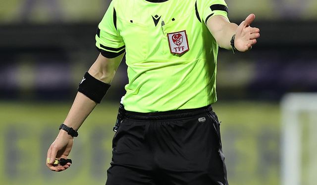 Trendyol 1. Lig'in hakemleri belli oldu!