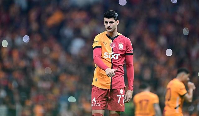 Galatasaray'da Alvaro Morata ile yollar ayrıldı