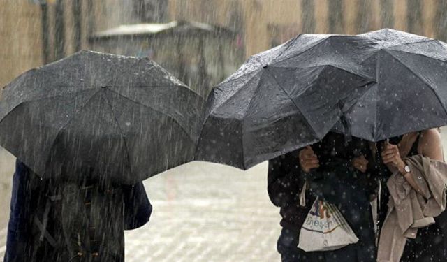 Meteoroloji'den 7 il için kuvvetli yağış uyarısı
