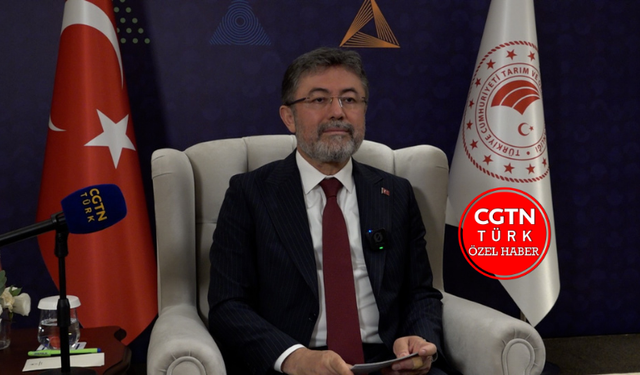 Bakan Yumaklı CGTN Türk' konuştu: Çin'le hedefimiz 100 milyar dolar