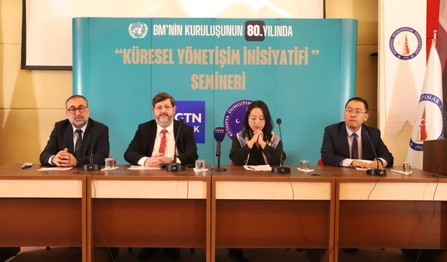 Dumlupınar Üniversitesi'nde "Küresel Yönetişim İnisiyatifi" semineri