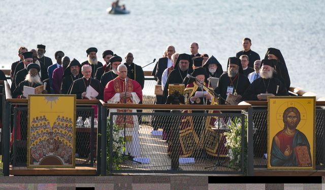 Papa 14. Leo, İznik'e ulaştı: İznik Gölü kıyısında dua ediyor