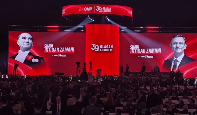 CHP 39'uncu Kurultayı resmen başladı