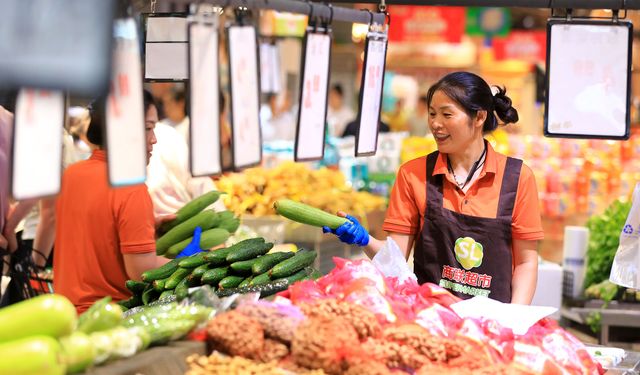 Çin’de ekim ayında TÜFE yüzde 0,2 arttı